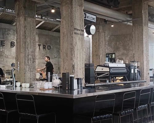 The Baristro at Train Station